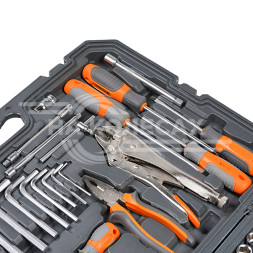 Набор инструментов универсальный 142пр. (головки 1/2&quot;, 1/4&quot;, 3/8&quot;) кейс