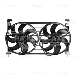 Электровентилятор охлаждения для автомобилей 21213-214 (с кожухом) (2 вент.) (тип Валее)