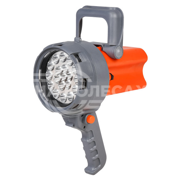 Фонарь аккум. прожектор LEDx19 со встроенной батареей