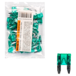 Предохранители "мини" 30A в пакете 50шт.