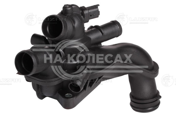 Термостат для автомобилей Peugeot 308 (07-)/Citroen C4 (08-) 1.6i АТ (рифленые патрубки и два датчика) (105°С)