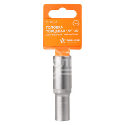 Головка торцевая 1/2&quot; DR шестигранная 11мм глубокая пласт. подвес
