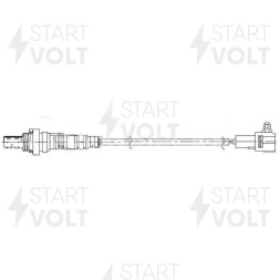 Датчик кислорода для автомобиля Suzuki Grand Vitara (05-)/SX 4 (06-) 2.0i после катализатора