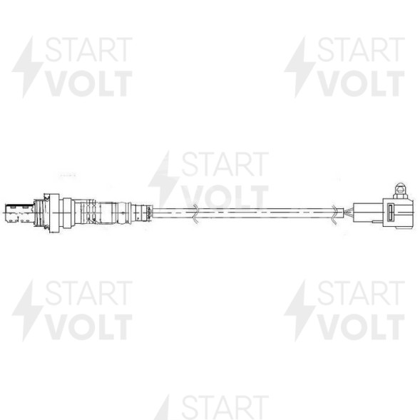 Датчик кислорода для автомобиля Suzuki Grand Vitara (05-)/SX 4 (06-) 2.0i после катализатора
