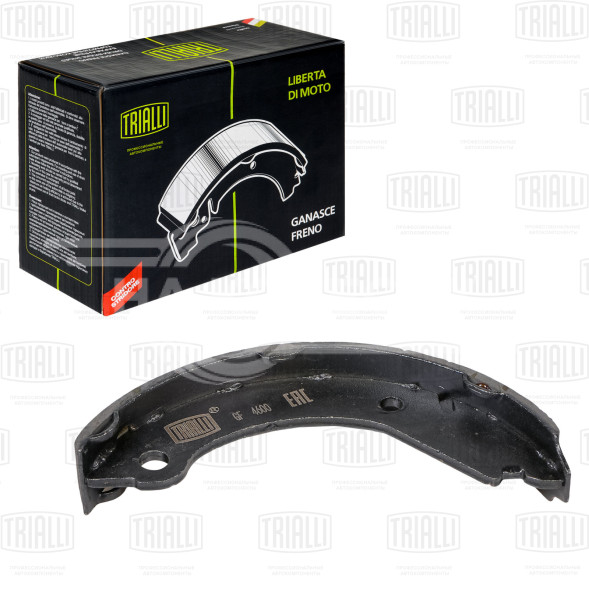 Колодки тормозные для автомобилей Volvo 940/960 (90-) барабанные стояночного тормоза 160x25