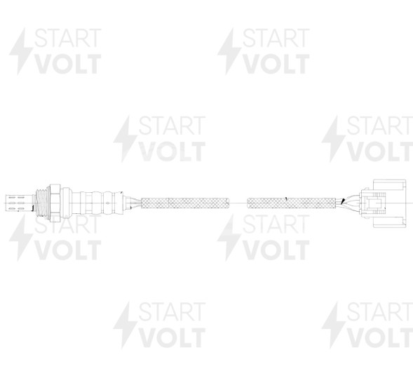 Датчик кислорода для автомобилей Nissan Note (14-)/Juke (10-) 1.6i до катализатора