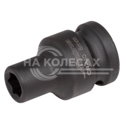 Головка ударная торцевая 1/2&quot; DR шестигранная 8мм L=38 мм