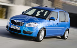 Передние арки Skoda Roomster 1дорест/1рест