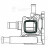 Корпус термостата для автомобилей Opel Astra J (10-)/Chevrolet Cruze (09-)/Aveo T300 (11-) (пластиковый)