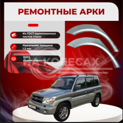 Ремонтные задние арки Mitsubishi Montero Pinin ( 5 дверей)