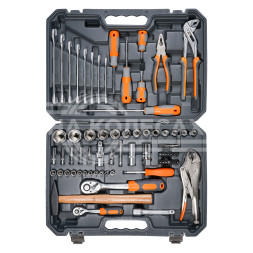 Набор инструментов универсальный 72пр. (головки 1/2&quot;, 1/4&quot;) кейс