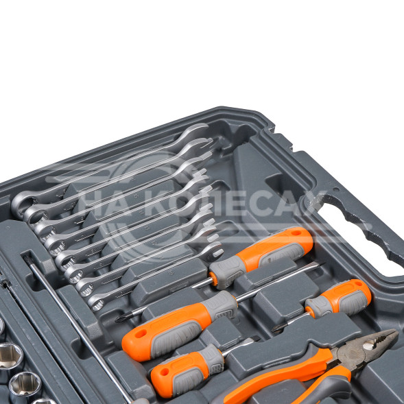 Набор инструментов универсальный 72пр. (головки 1/2&quot;, 1/4&quot;) кейс
