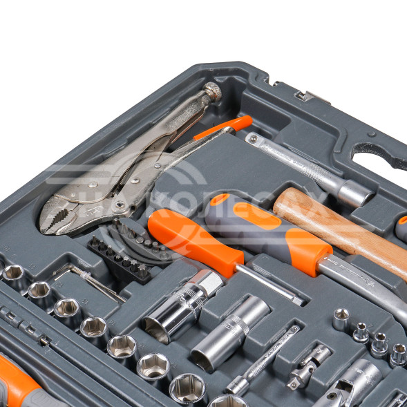 Набор инструментов универсальный 72пр. (головки 1/2&quot;, 1/4&quot;) кейс