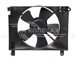 Электровентилятор охлаждения для автомобилей Chevrolet Aveo (02-) (с кожухом 354x440)