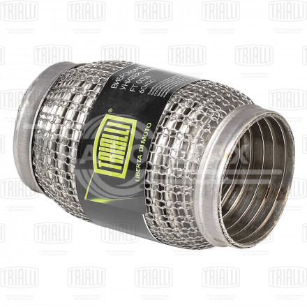 Виброкомпенсатор выхлопной трубы (Гофра) 60x120 Hydra/Wire Mesh (нержавеющая сталь)