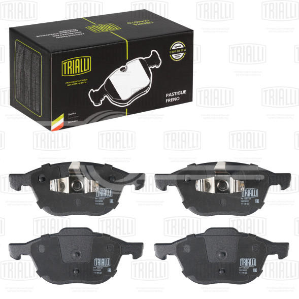 Колодки тормозные дисковые передние для автомобилей Ford Focus (04-) / Kuga (08-)/(13-) / Volvo C30 (06-) / Mazda 3 (03-)