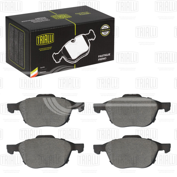 Колодки тормозные дисковые передние для автомобилей Ford Focus (04-) / Kuga (08-)/(13-) / Volvo C30 (06-) / Mazda 3 (03-)