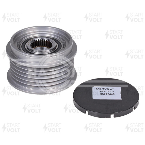 Шкив с обгонной муфтой генератора для автомобилей Chevrolet Captiva (06-)/Opel Antara (06-) 2.0D