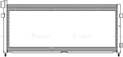 Радиатор кондиционера для автомобилей Volvo FH (93-)