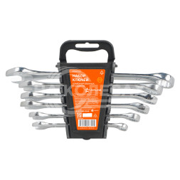 Набор ключей комбинированных 6 предметов (8-17мм) пласт. держатель