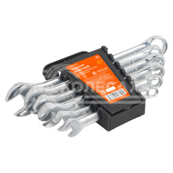 Набор ключей комбинированных 6 предметов (8-17мм) пласт. держатель