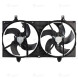 Электровентилятор охлаждения для а/м Nissan Almera N16 (00-)/Primera P12 (02-) (2 вентилятора) (с кожухом)