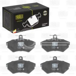 Колодки тормозные дисковые передние для автомобилей VW Golf III (91-) / Polo (94-) / Lupo (98-) / Vento (92-) / Caddy (96-) c тормозной системой TRW