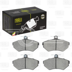 Колодки тормозные дисковые передние для автомобилей VW Golf III (91-) / Polo (94-) / Lupo (98-) / Vento (92-) / Caddy (96-) c тормозной системой TRW