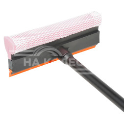 Щетка для мытья стекол с поролоном и водосгоном (52см)