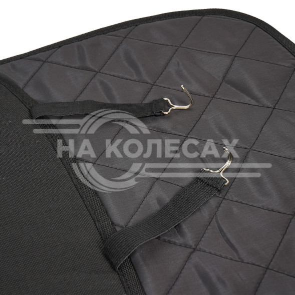 Накидка с подогревом Эко 12В, 35 Вт, 84*42 см, стеган.полиэстер, черная