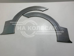 Ремонтные задние арки Mitsubishi Pajero 3 (3 двери)