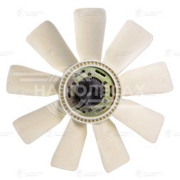 Муфта вязкостная для автомобилей КАМАЗ 6520 с дв.740.50, 740.51 Евро-2 (до 2007г.) EVF-18220-3 (с крыльчаткой) d 710мм; 9 лопастей