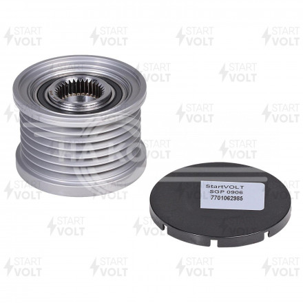Шкив с обгонной муфтой генератора для автомобилей Лада X-Ray (15-)/Renault Duster (12-) 1.6i