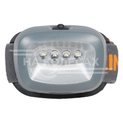 Фонарь налобный на батарейках LEDx4