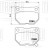 Колодки тормозные дисковые задние для автомобилей Subaru Impreza (GG/GD) (00-) (PF 4095)