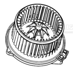 Электровентилятор отопителя для автомобилей Changan CS35 (13-)