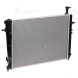 Радиатор охлаждения для автомобилей Tucson/Sportage (04-) 2.0i MT (тип Halla)