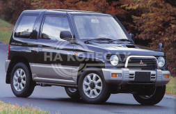 Внешние ремонтные пороги Mitsubishi Pajero Mini 1