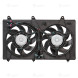 Электровентилятор охлаждения для автомобилей Chery Indis (10-)/Kimo (07-)/QQ6 (06-) (2 вентилятора) (с кожухом)