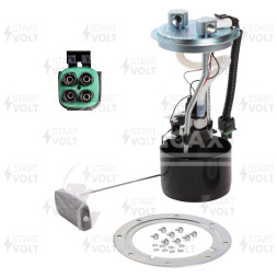 Модуль топливного насоса для автомобилей ГАЗ ГАЗель Соболь с дв. ЗМЗ-40522.10 ЕВРО-2 резьбовой штуцер