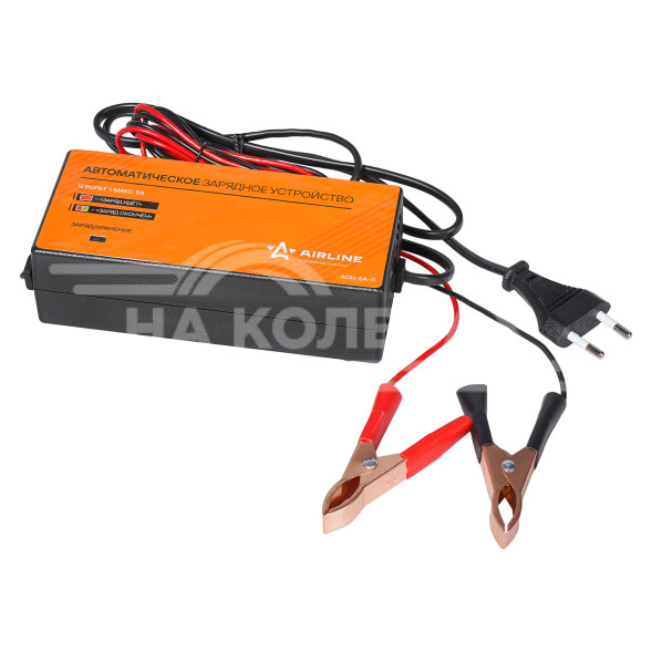 Зарядное устройство 5А 12В импульсное, автоматическое (диодный индикатор)