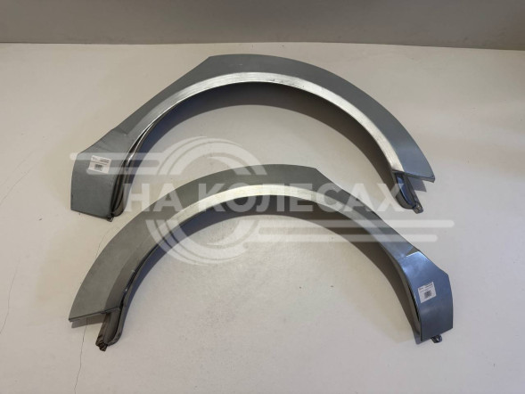 Ремонтные задние арки (наружняя + внутренняя) Audi A6 (C6)