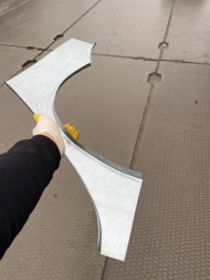 Ремонтные задние арки Mitsubishi Lancer 9 (Седан)