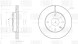Диск тормозной передний для автомобилей Chery Fora (06-) / TAGAZ Vortex Estina (08-) d=258