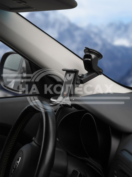 Держатель для планшета автомобильный на лобовое стекло/торпедо