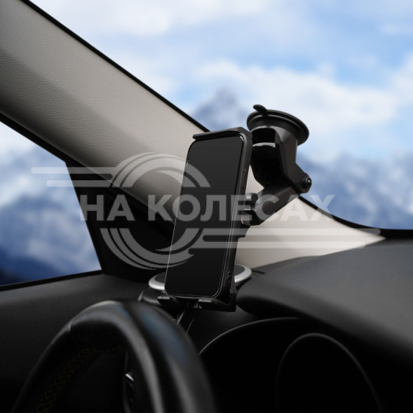 Держатель для планшета автомобильный на лобовое стекло/торпедо