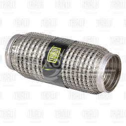 Виброкомпенсатор выхлопной трубы (Гофра) 60x200 Hydra/Wire Mesh (нержавеющая сталь)