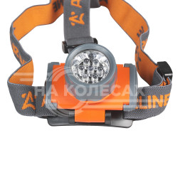 Фонарь налобный на батарейках LEDx7