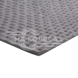 Шумоизоляция (звуко) &quot;Виолон ВЭЛ Волна 15&quot;(75*100 см),КС,15 мм, ППУ волн.формы с пропиткой