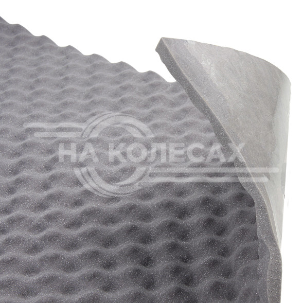 Шумоизоляция (звуко) &quot;Виолон ВЭЛ Волна 15&quot;(75*100 см),КС,15 мм, ППУ волн.формы с пропиткой